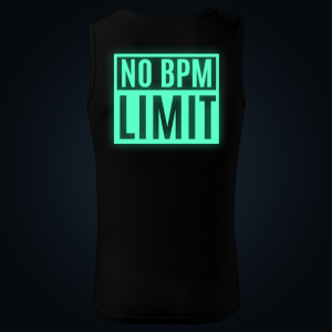 No BPM Limit tank top men back print