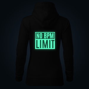 No BPM Limit women's hoodie back print