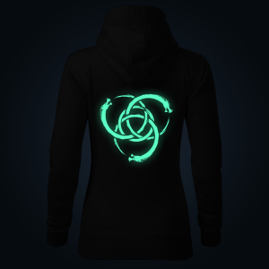 OUROBOROS women's hoodie back print