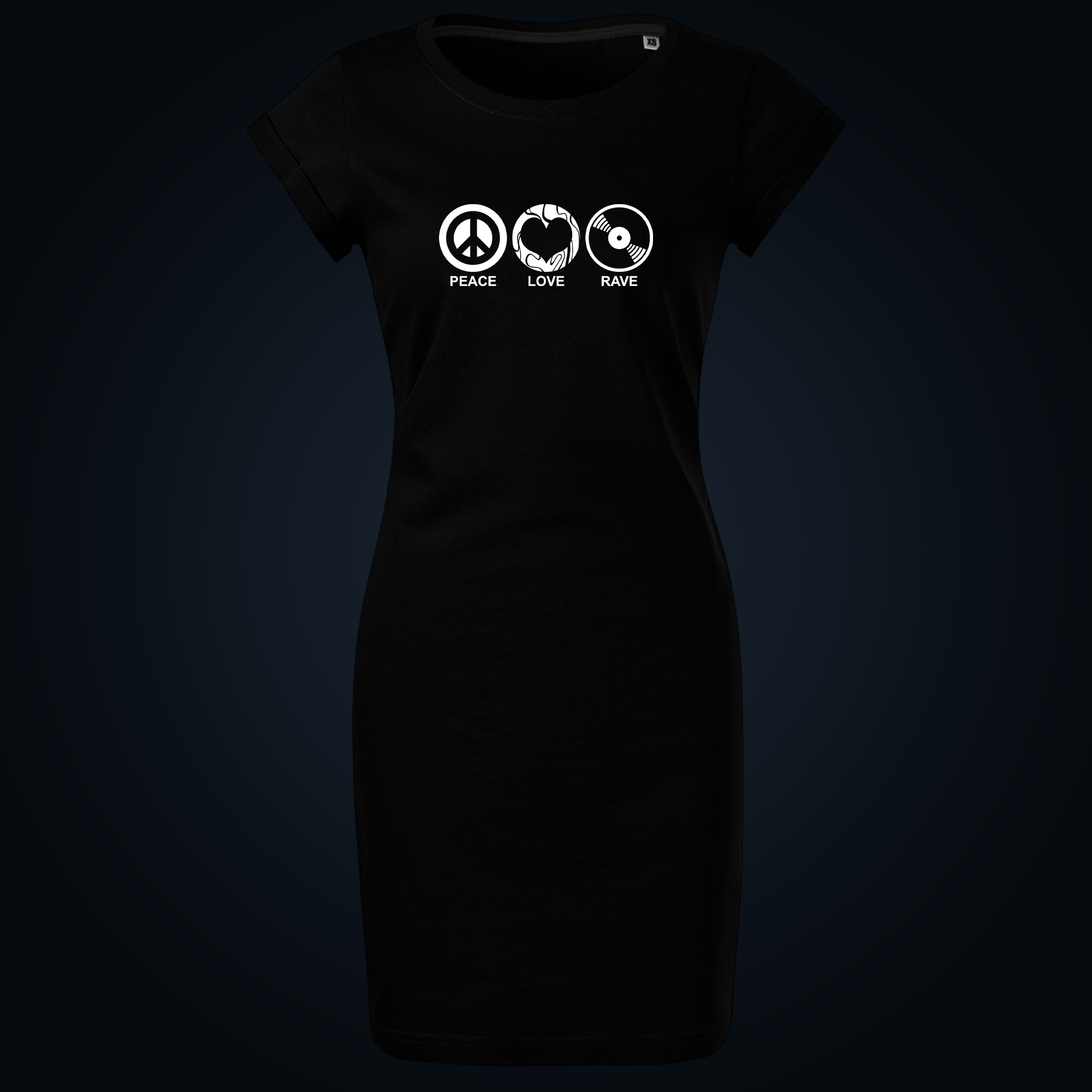 Peace Love Rave dress - Image 2