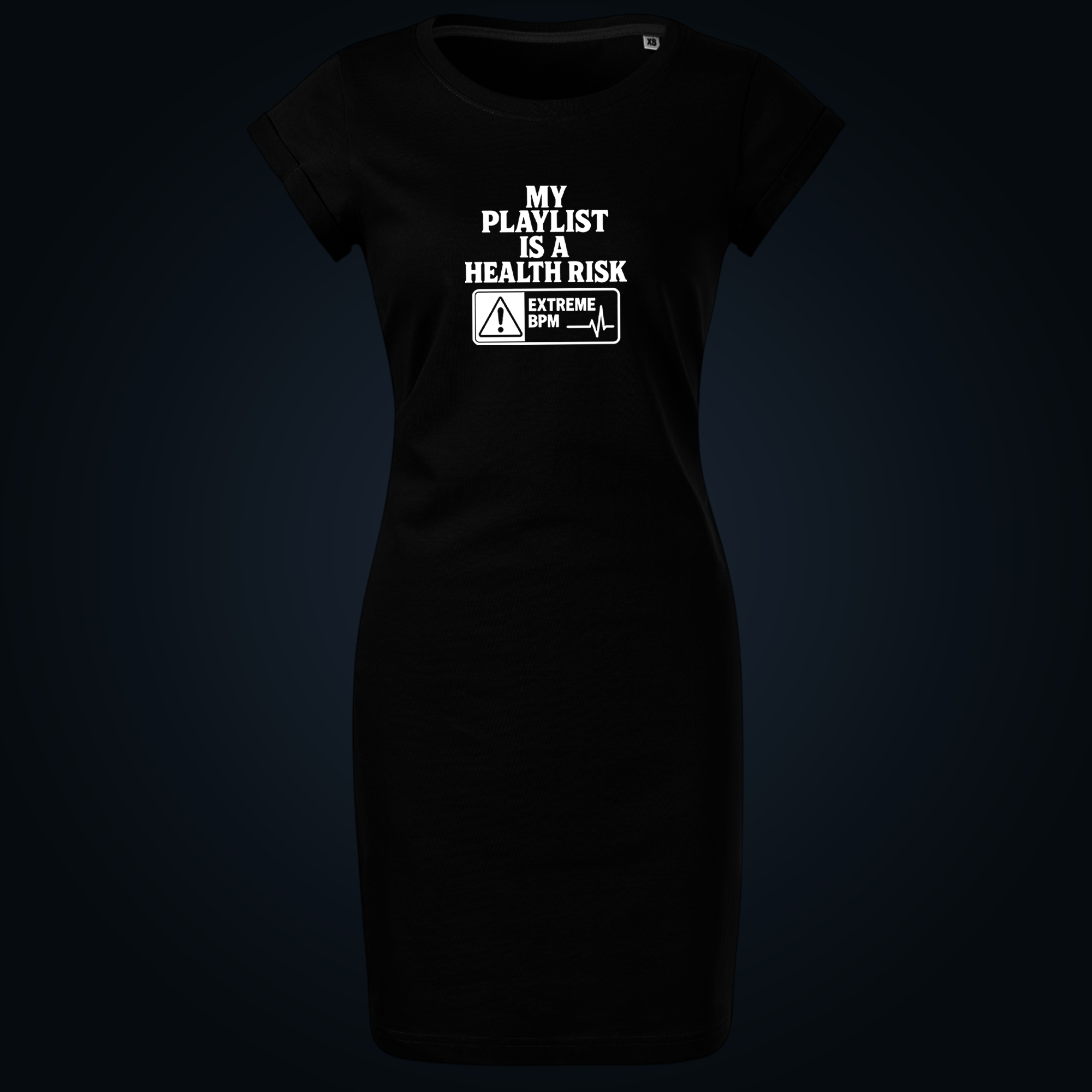 MY PLAYLIST IS A HEALTH RISK dress - Image 2