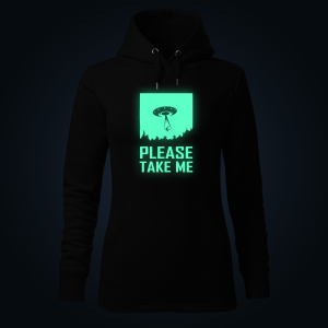 Please Take Me women's hoodie