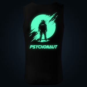 Psycho tank top men back print