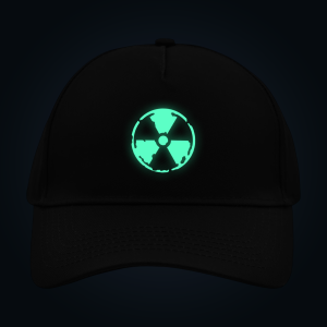 Radioactive cap