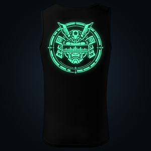 SAMURAI tank top men back print