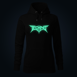 Techno women's hoodie