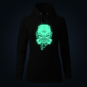 Toxic Visitor women's hoodie