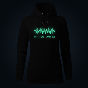 Universal Language women's hoodie