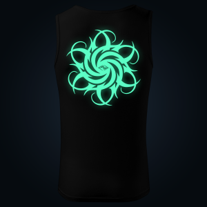 Flow tank top men back print