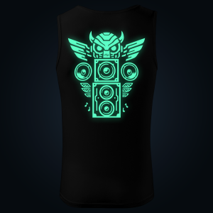 RAVE TOTEM tank top men back print