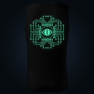 NEURAL WATCHER tank top men back print