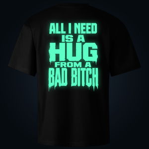 ALL I NEED oversized t-shirt backprint