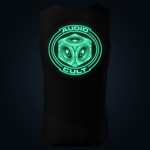 AUDIO CULT tank top men back print