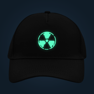 Radioactive cap