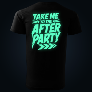 Take Me To The After back print