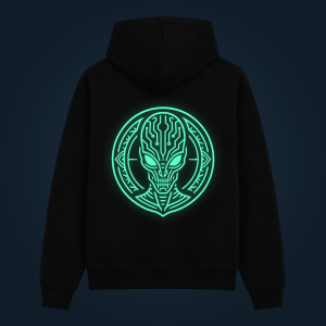 AI AGENT hoodie back print