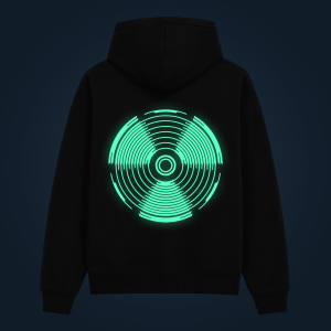 ATOMIC CORE hoodie back print