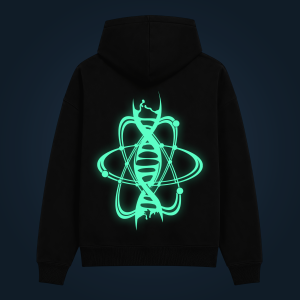 ATOMIC DNA hoodie back print