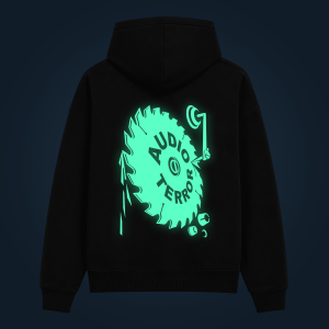 AUDIO TERROR hoodie back print