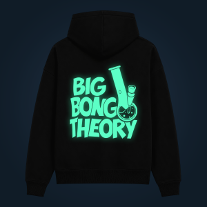 BIG BONG THEORY hoodie back print