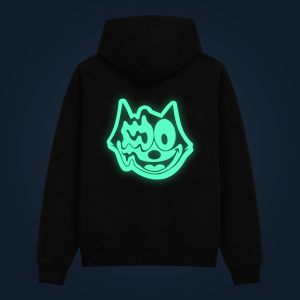 CAT hoodie back print
