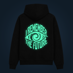 I REMEMBER THE FUTURE hoodie back print