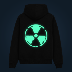 RADIOACTIVE hoodie back print