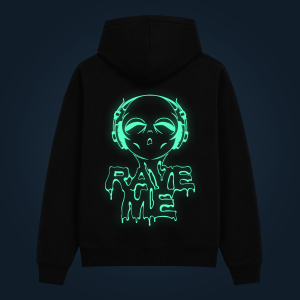 RAVE ME! hoodie back print