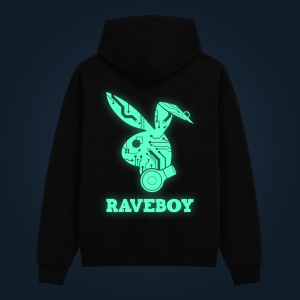 RAVEBOY hoodie back print
