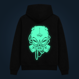 TOXIC VISITOR hoodie back print