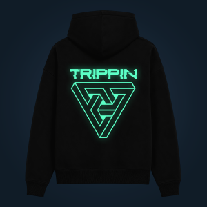 TRIPPIN hoodie back print