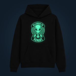 ALLERGIC TO HUMANS hoodie