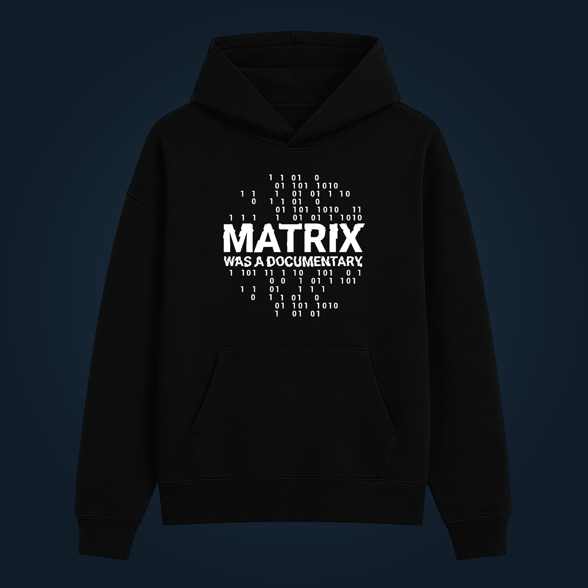 MATRIX WAS A DOCUMENTARY hoodie - Image 2