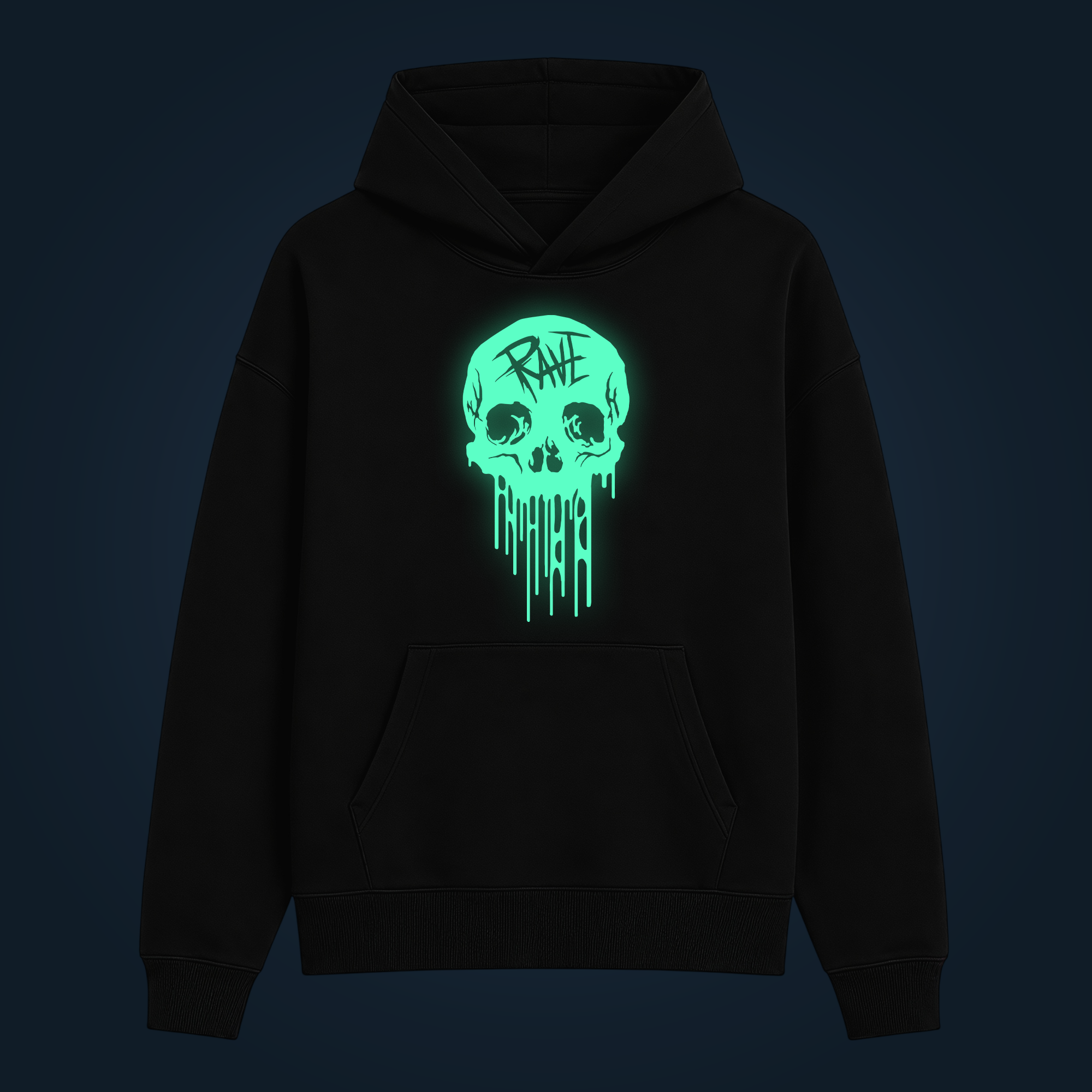 MELTING SKULL hoodie