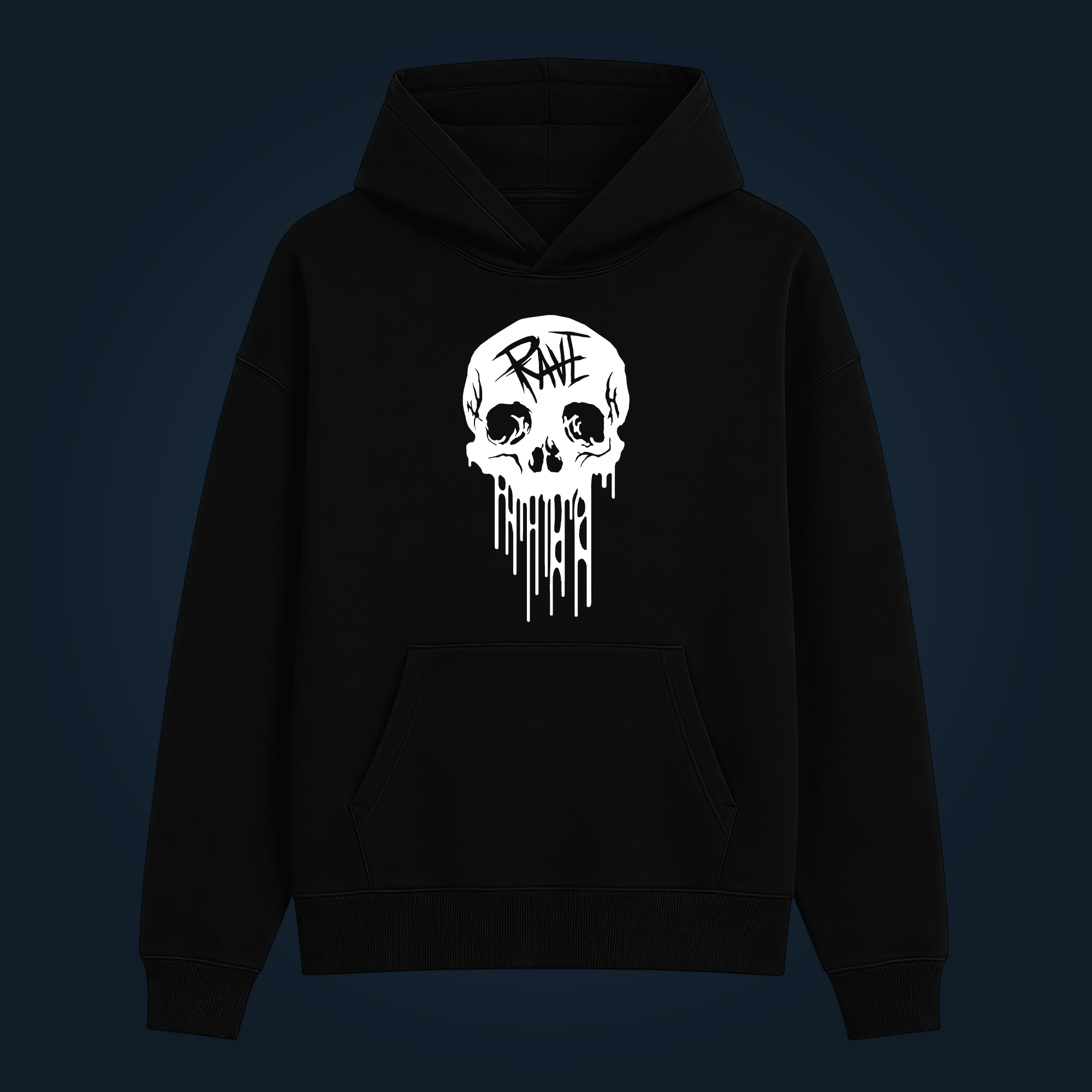 MELTING SKULL hoodie - Image 2