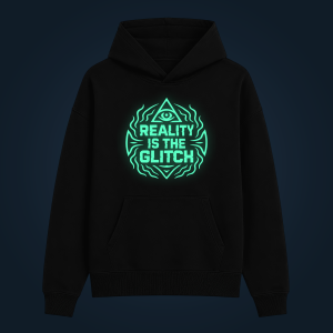 REALITY IS THE GLITCH hoodie