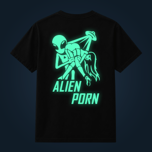 Alien Porn back print