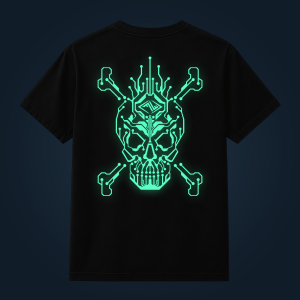 Cyber Pirate back print