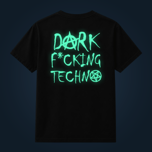Dark Techno back print