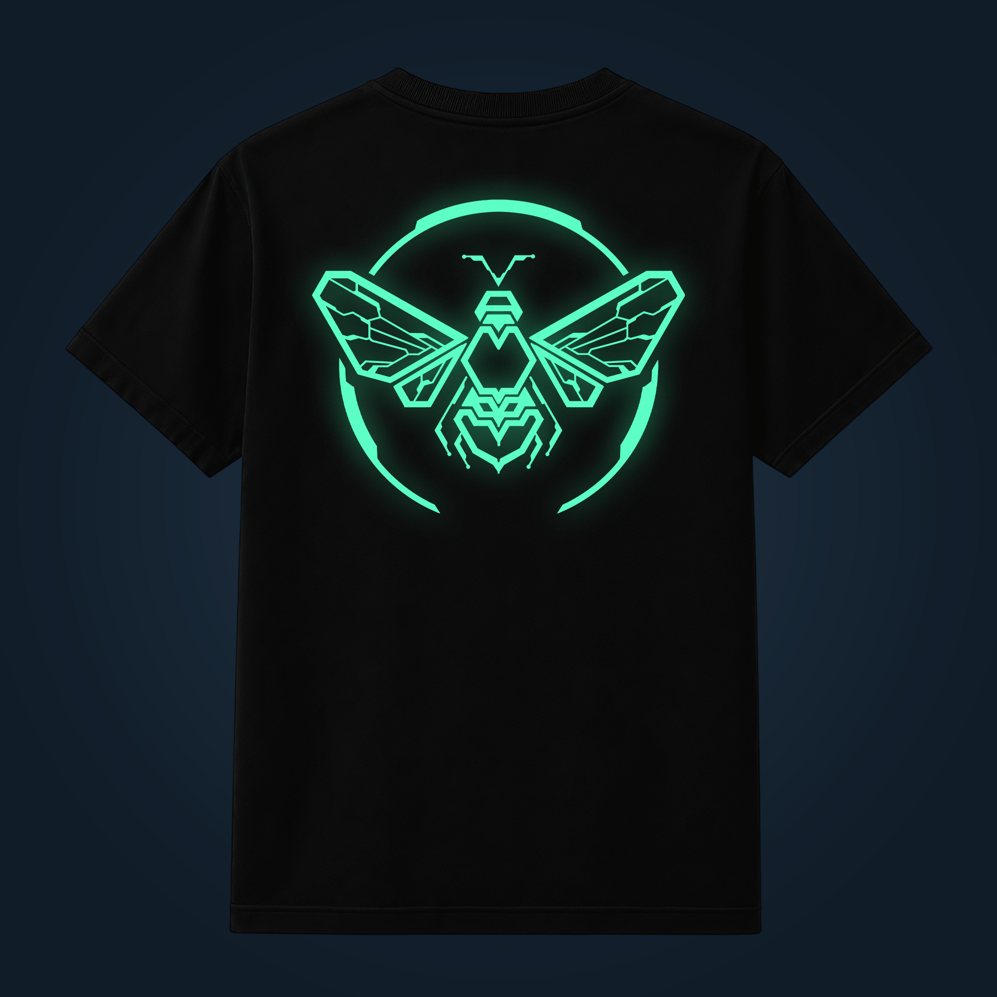 Electric Bee back print