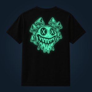 MUSHROOM SMILE back print