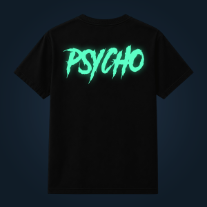 Psycho back print