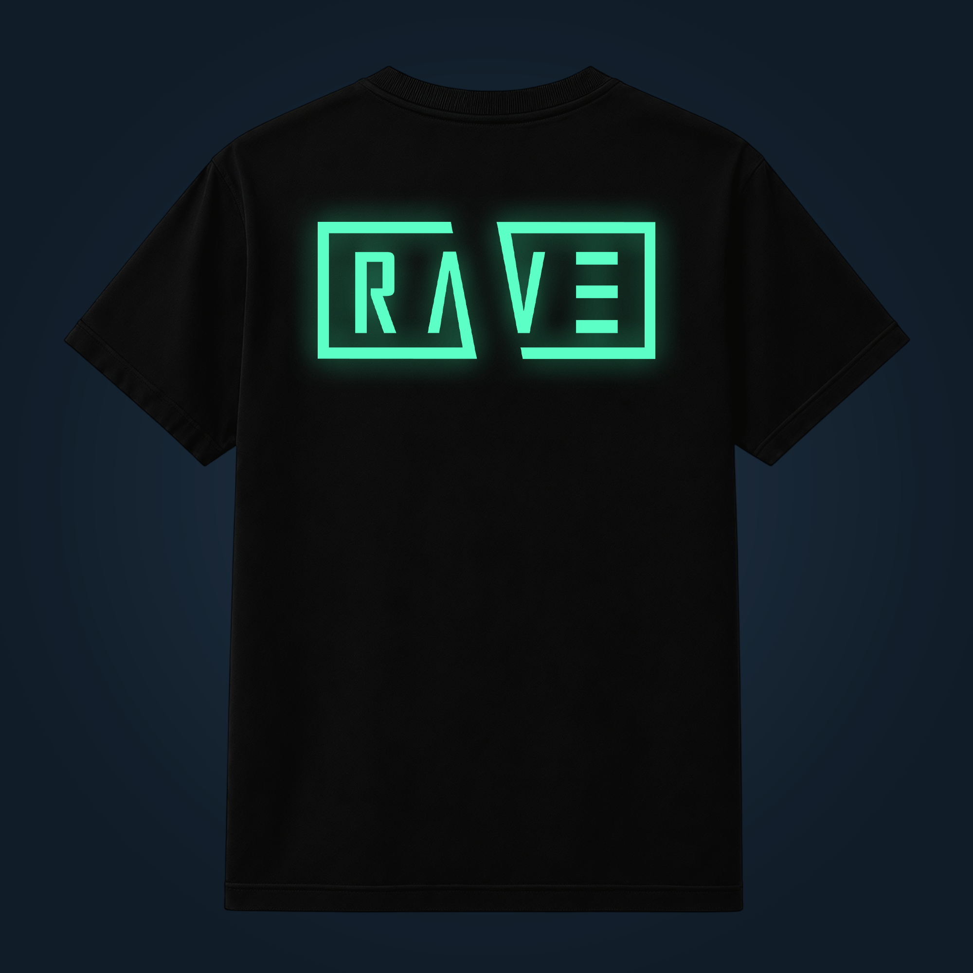 RAVE back print