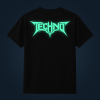 Techno back print