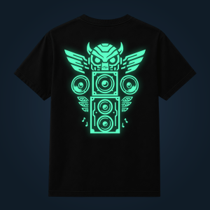 RAVE TOTEM back print