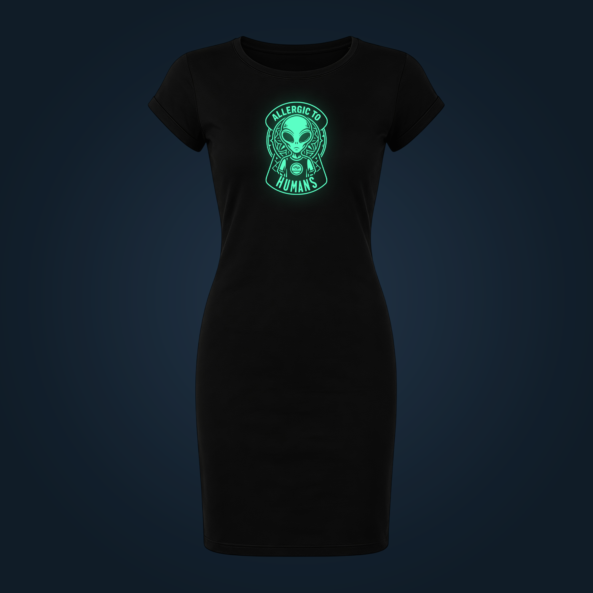 ALLERGIC TO HUMANS dress