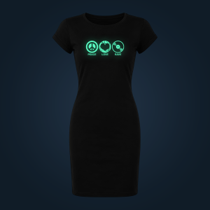 Peace Love Rave dress
