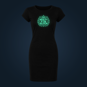 REALITY IS THE GLITCH dress