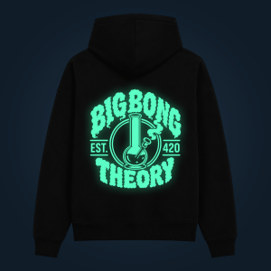 BIG BONG THEORY hoodie back print