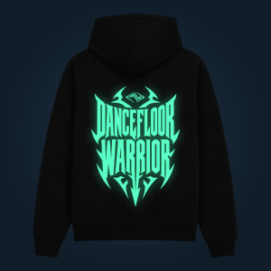 DANCEFLOOR WARRIOR hoodie back print